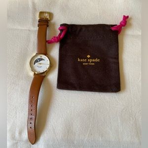 Kate spade watch with leather band